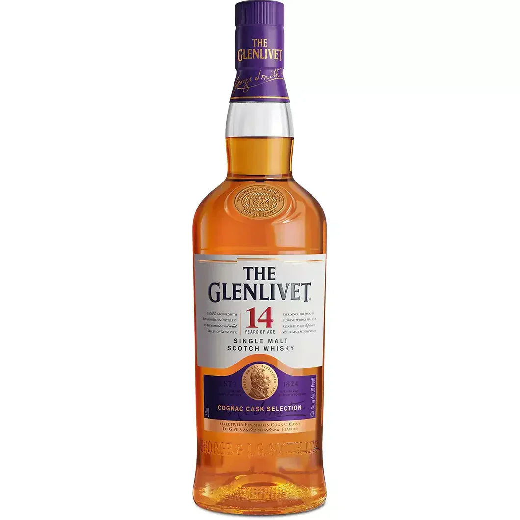 The Glenlivet® 14 Year Old Cognac Cask Selection 750ml