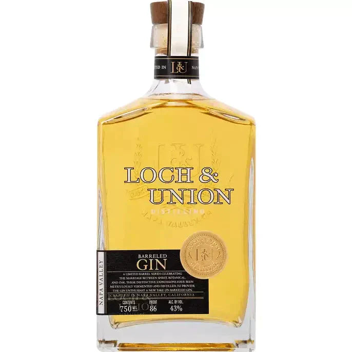 Loch & Union Distilling Ex Chardonnay Barrel Type Aged Gin 750ml