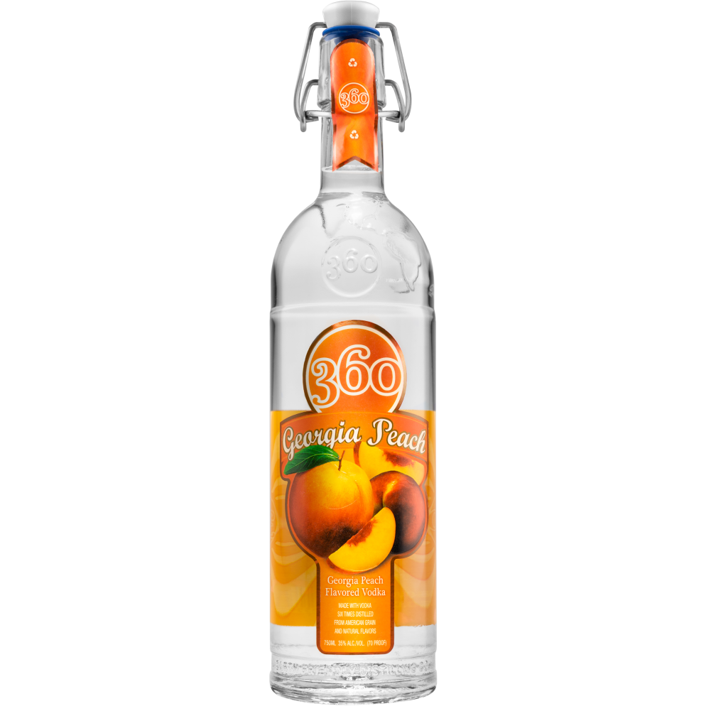 360 Georgia Peach Vodka 750ml