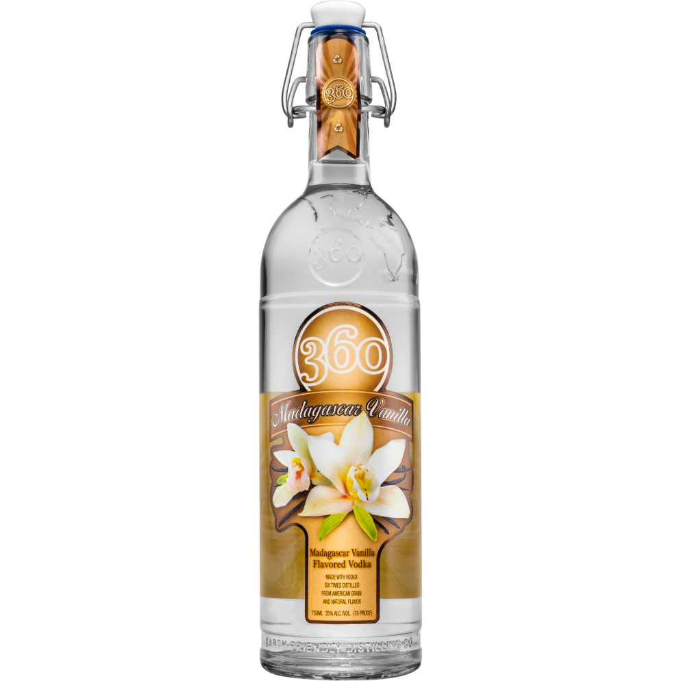 360 Madagascar Vanilla Vodka 750ml