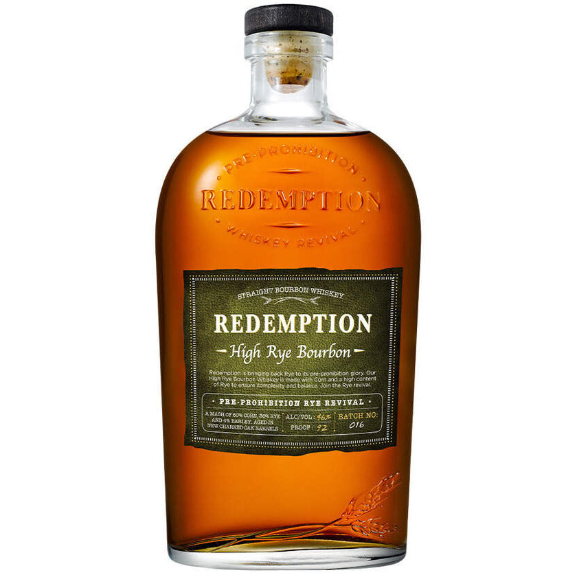 Redemption High Rye Bourbon Whiskey 750ml