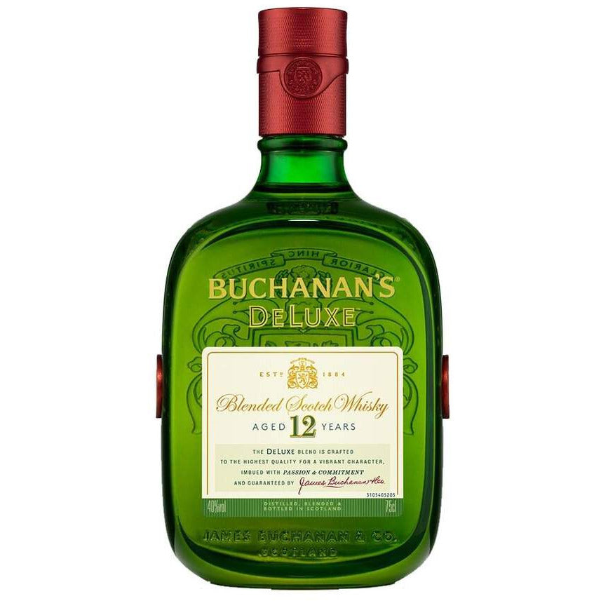 Buchanan's 12 Year Old DeLuxe Scotch Whisky 750ml