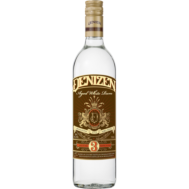 Denizen 3 Year Old Aged White Rum 750ml