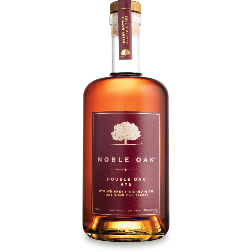 Noble Oak Double Oak Rye Whiskey 750ml