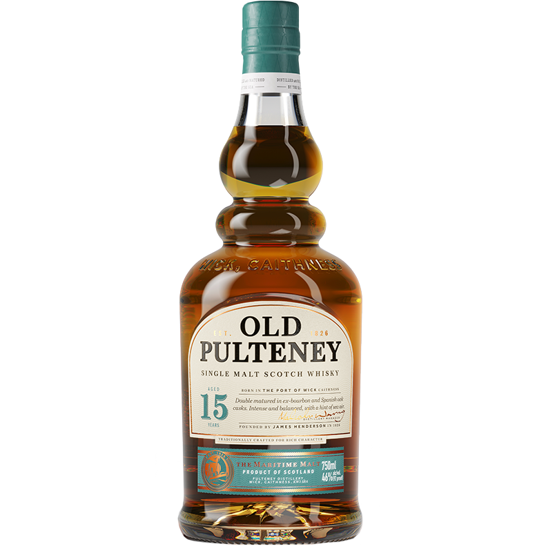 Old Pulteney 15 Year Old Scotch Whisky 750ml