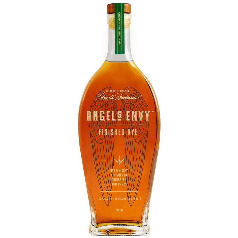 Angel's Envy Rye Finished In Caribbean Rum Casks 750ml