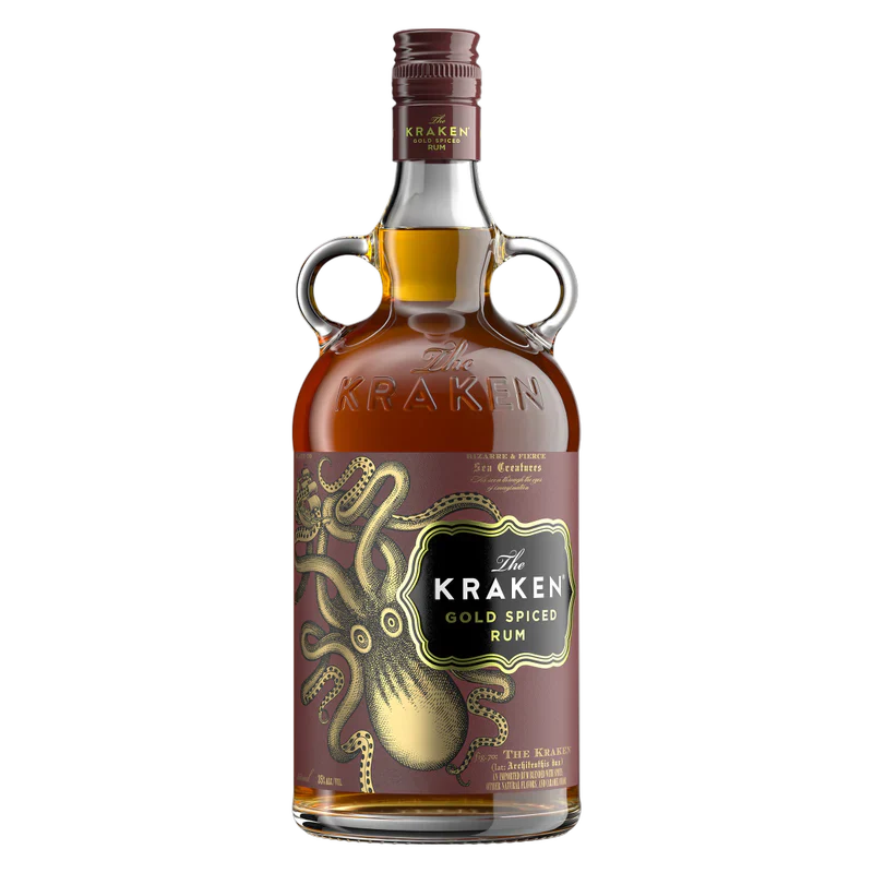 Kraken Gold Spiced Rum 750ml (70 proof)