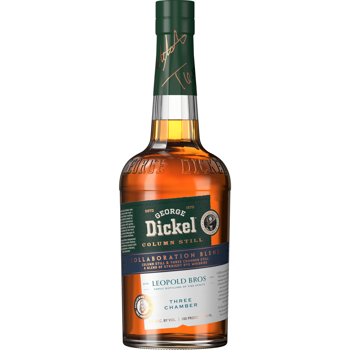 George Dickel X Leopold Bros Collaboration Blend Rye Whiskey 750ml