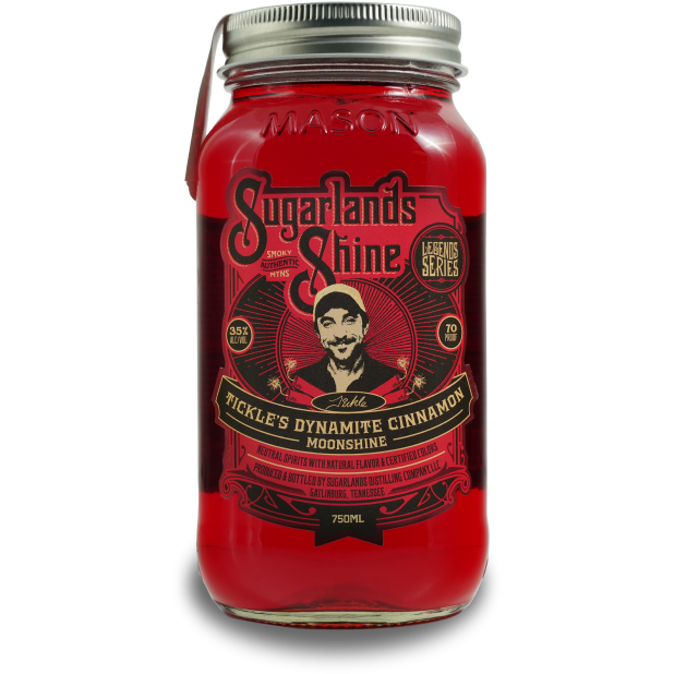 Sugarlands Shine Tickle's Dynamite Cinnamon Moonshine 750ml